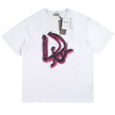 Dior Letter Print T-Shirt Oversize